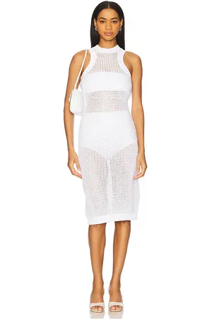 Susana Monaco Netting Racer Tank Dress