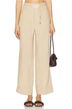 ONIA Air Linen Paperbag Trouser