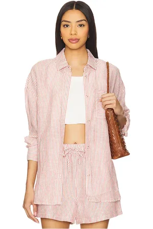ONIA Air Linen Boyfriend Shirt