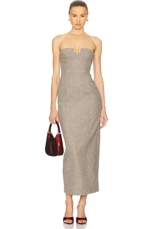 Helsa The Tweed Marilyn Dress