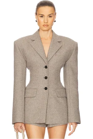 Helsa The Tweed S Curve Blazer
