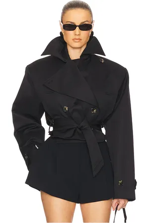 Helsa Oversized Cropped Trench