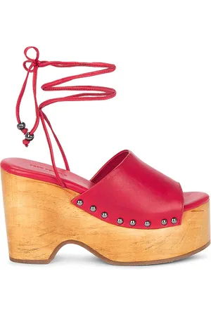 Free People Front Row Wrap Clog