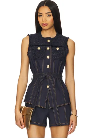 Cinq A Sept Braided Reenee Vest