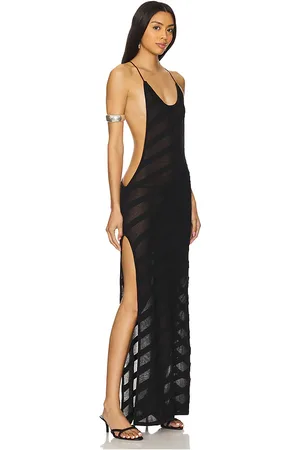 Jaded London Stripe Knit Maxi Dress