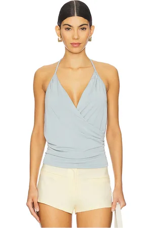 Geel Julian Halter Top