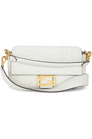 SIEDRES Fendi Zucca Mama Baguette Shoulder Bag