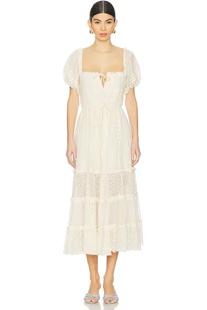 Free People Falling Sun Midi Dress