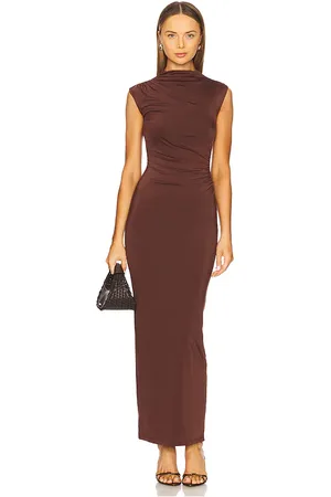 Nookie Olivia High Neck Midi Dress