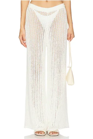 La Porte Mia Windowpane Knit Pant