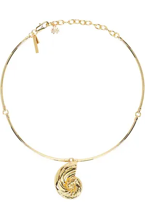 Lele Sadoughi Nautilus Collar Necklace