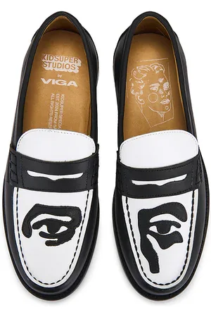 KIDSUPER STUDIOS Patchwork Penny Loafer