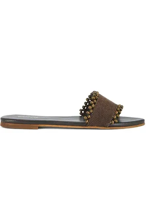 KAANAS Cala Asymmetric Linen Slide