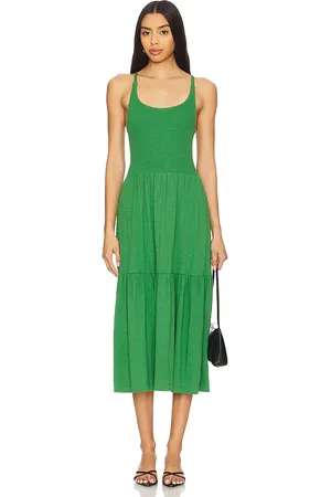 Nation LTD Penelope Cross Back Midi Dress