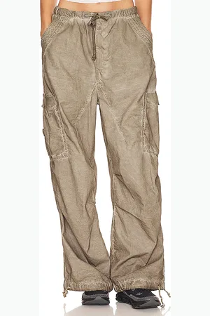 Jaded London Oil Wash Parachute Pants