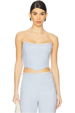La Porte Birkin Pearl Corset Top