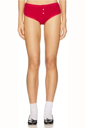 Frankies Bikinis X Bella Hadid Bluebell Rib Short