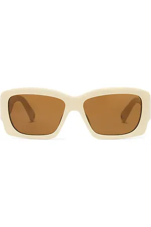 Jacquemus Croisiere Sunglasses Sandy Gold & Matte Brown