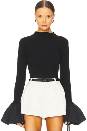ROTATE Knit High Neck Top