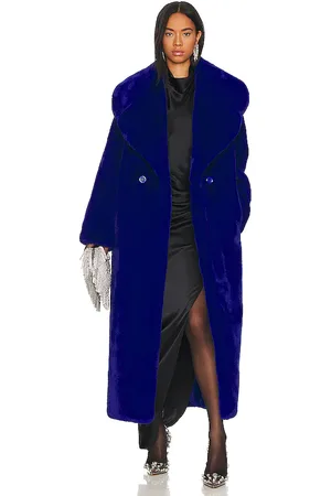 Adrienne Landau Faux Fur Coat