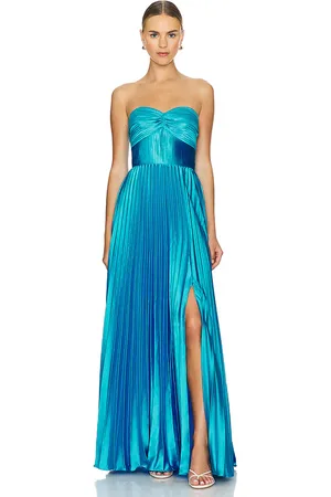 AMUR Stef Pleated Gown