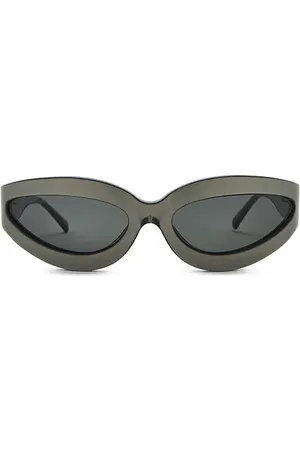 The Attico Oval Sunglasses