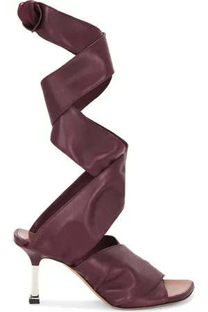 PARIS TEXAS Lorena Lace Up 75 Sandal