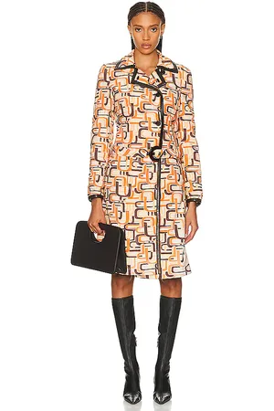 SIEDRES Prada Printed Coat