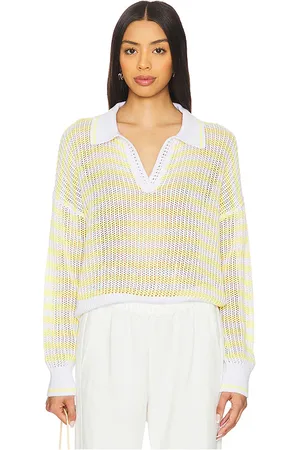 525 America Kimberly Striped Tipping Pullover