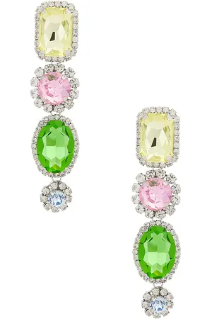 AREA Crystal Drop Earrings