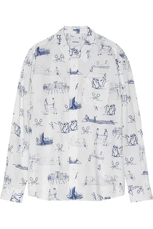 Palmes Printed Poplin Shirt