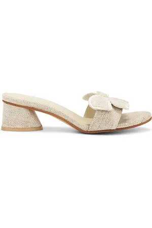 KAANAS Clover By Lun Flower Applique Sandals