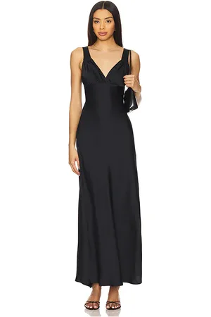 WeWoreWhat Ruched Cup Slip Maxi Dress