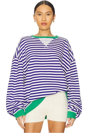 Free People Classic Striped Crew