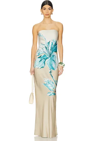 ROCOCO SAND Strapless Maxi Dress