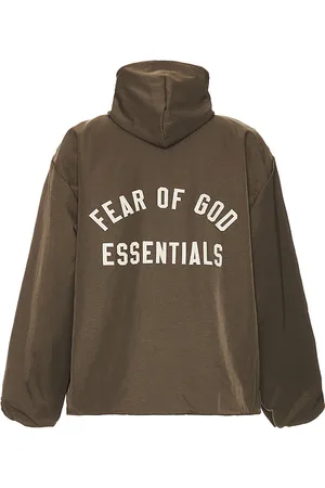 FEAR OF GOD Textured Nylon Hooded Coaches Jacket