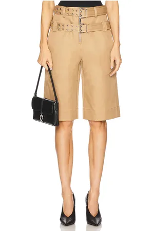 Ganni Bonded Belt Shorts