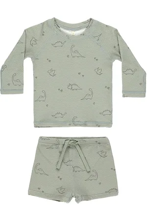 Quincy Mae Kids Finn Rashguard & Short Set