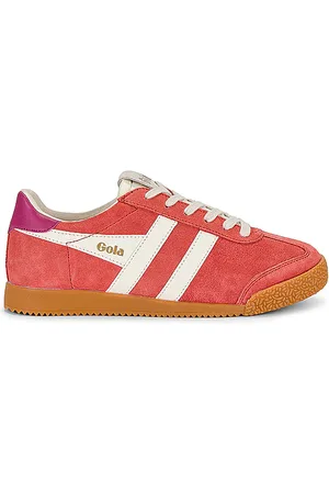 Gola Elan Sneaker Coral Off White & Fuchsia