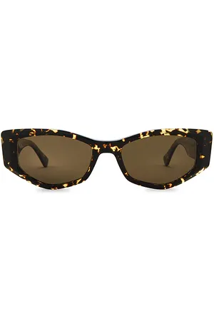 Epokhe Guilty Sunglasses Crystal Dark Tortoise Polished & Brown Polarized