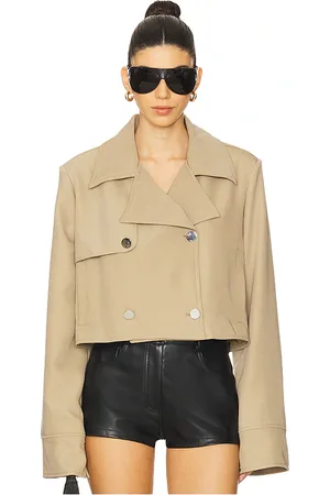 WeWoreWhat Cropped Trench Coat