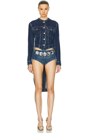 SIEDRES Louis Vuitton Denim Tail Jacket
