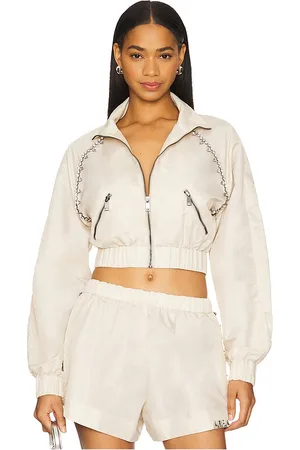 AREA Crystal Trim Track Jacket