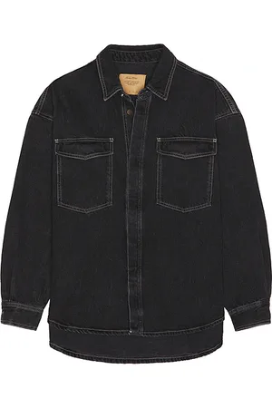 American Vintage Yopday-b Long Sleeve Denim Shirt