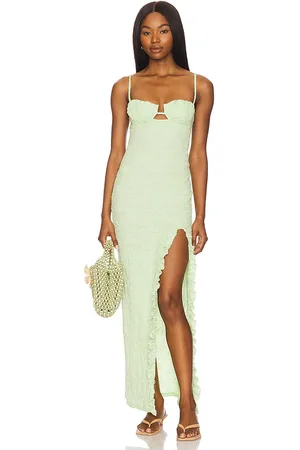 Montce Petal Long Slip Dress
