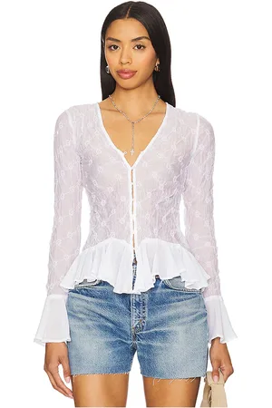 Free People Elias Smocked Blouse