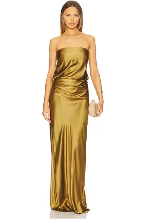 The Sei Draped Strapless Gown