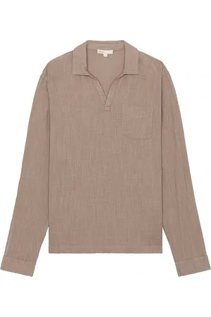 ONIA Gauze Popover Shirt