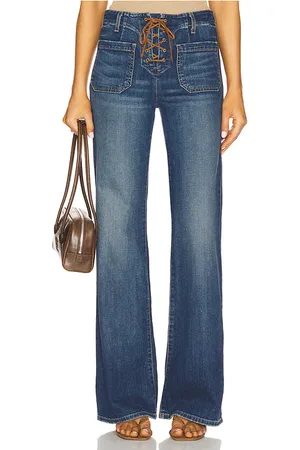 NILI LOTAN Florence Lace Up Jean