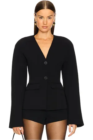 EAVES Gal Polished Crepe Blazer